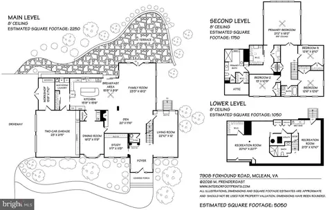 Floorplan - 7908 Foxhound Rd, Mclean, VA 22102 photo 1 of 1