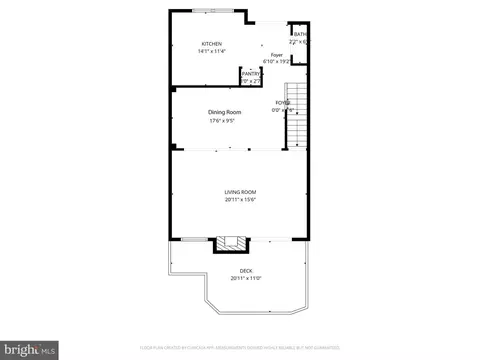 Floorplan - 6491 Milva Ln, Springfield, VA 22150 photo 2 of 4