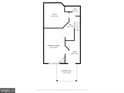 Floorplan - 6491 Milva Ln, Springfield, VA 22150 photo 1 of 4