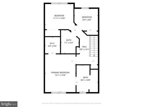 Floorplan - 6491 Milva Ln, Springfield, VA 22150 photo 3 of 4