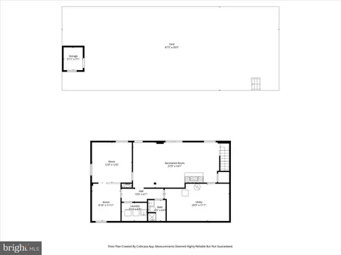 Floorplan - 7608 Hamlet St, Springfield, VA 22151 photo 1 of 3