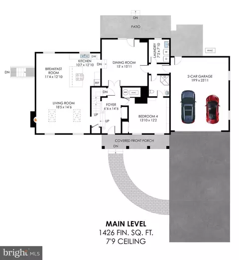 Floorplan - 12121 Stirrup Rd, Reston, VA 20191 photo 2 of 4