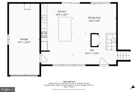 Floorplan - 4505 Briarton Dr, Chantilly, VA 20151 photo 2 of 3