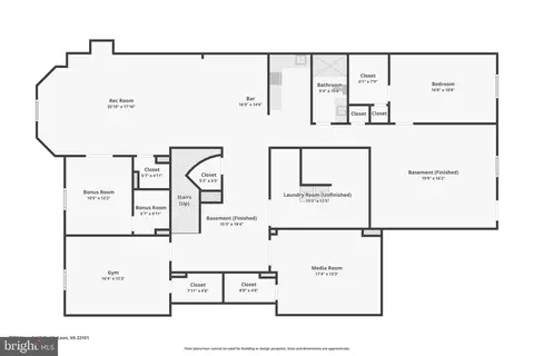 Floorplan - 7008 Hamel Hill Ct, Mclean, VA 22101 photo 1 of 4