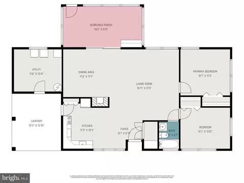 Floorplan - 6714 Edsall Rd, Springfield, VA 22151 photo 1 of 1