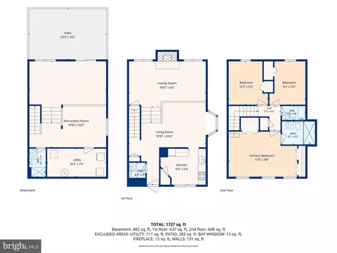 Floorplan - 11714 Dry River Ct, Reston, VA 20191 photo 2 of 2