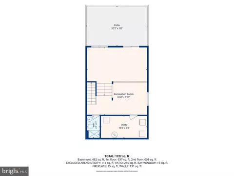 Floorplan - 11714 Dry River Ct, Reston, VA 20191 photo 1 of 2