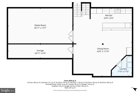 Floorplan - 8000 Pohick Rd, Springfield, VA 22153 photo 2 of 7