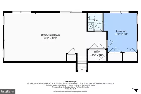 Floorplan - 8000 Pohick Rd, Springfield, VA 22153 photo 1 of 7