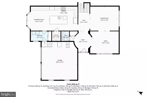 Floorplan - 8000 Pohick Rd, Springfield, VA 22153 photo 4 of 7