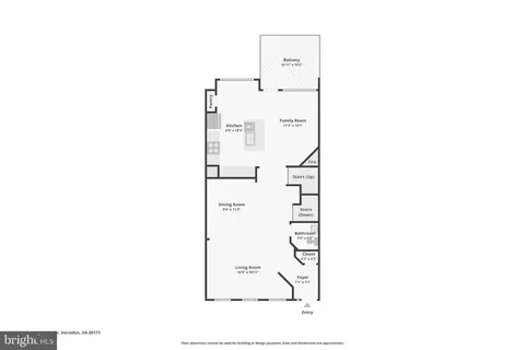 Floorplan - 2625 Tarleton Corner Dr, Herndon, VA 20171 photo 1 of 3