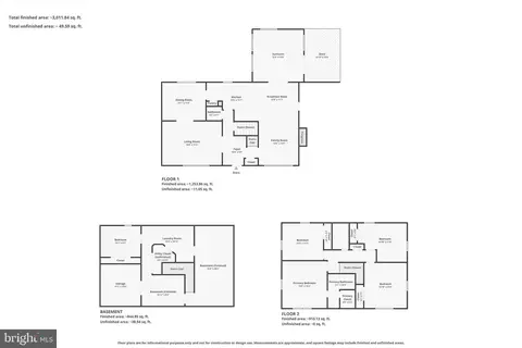 Floorplan - 6710 Sydenstricker Rd, Springfield, VA 22152 photo 2 of 4