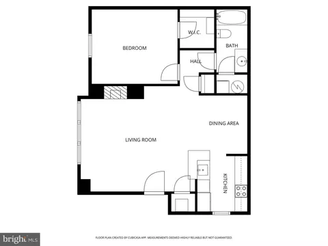 Floorplan - 3175 Summit Square Dr #5-E12, Oakton, VA 22124 photo 1 of 1