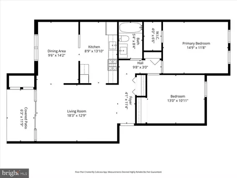 Floorplan - 11809 Breton Ct #2B, Reston, VA 20191 photo 1 of 1