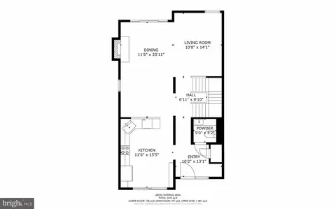 Floorplan - 11701 Newbridge Ct, Reston, VA 20191 photo 1 of 4