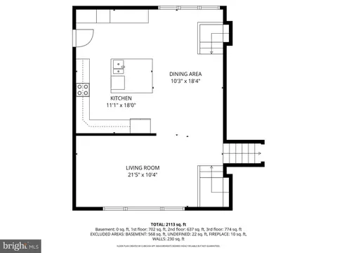 Floorplan - 6131 Sherborn Ln, Springfield, VA 22152 photo 2 of 4