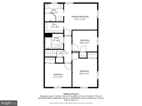 Floorplan - 6131 Sherborn Ln, Springfield, VA 22152 photo 3 of 4