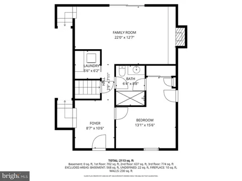Floorplan - 6131 Sherborn Ln, Springfield, VA 22152 photo 1 of 4