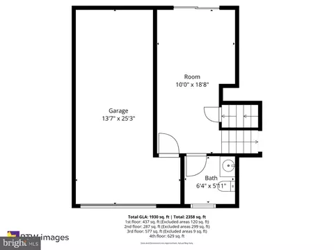 Floorplan - 8304 Lindside Way, Springfield, VA 22153 photo 2 of 4