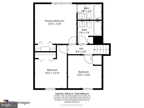 Floorplan - 8304 Lindside Way, Springfield, VA 22153 photo 4 of 4