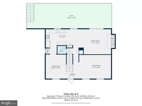Floorplan - 8044 Winding Way Ct, Springfield, VA 22153 photo 1 of 4