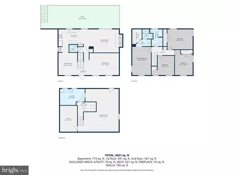 Floorplan - 8044 Winding Way Ct, Springfield, VA 22153 photo 4 of 4