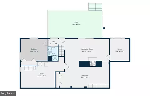 Floorplan - 7842 Doane Ct, Springfield, VA 22152 photo 2 of 3
