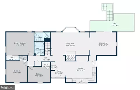 Floorplan - 7842 Doane Ct, Springfield, VA 22152 photo 1 of 3