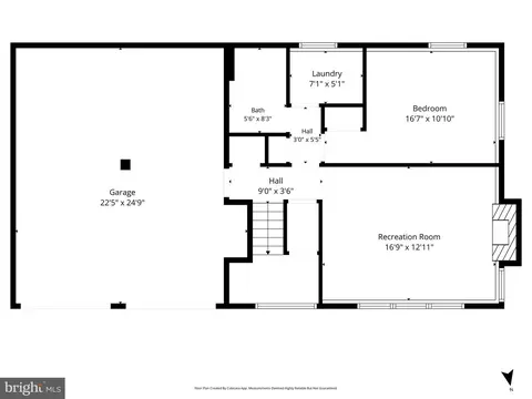 Floorplan - 8803 Hayload Ct, Springfield, VA 22153 photo 2 of 3