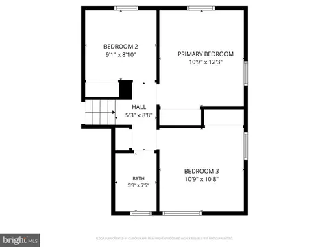 Floorplan - 7517 Axton St, Springfield, VA 22151 photo 2 of 3