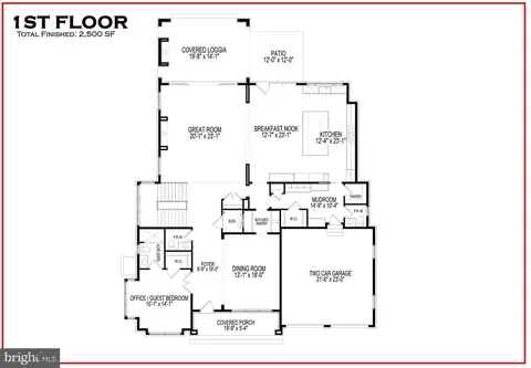 Floorplan - 6161 Mori St, Mclean, VA 22101 photo 2 of 3