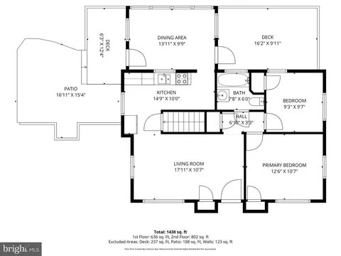 Floorplan - 7309 Neuman St, Springfield, VA 22150 photo 1 of 2