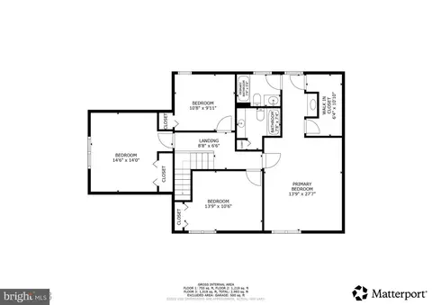 Floorplan - 2603 Oakledge Ct, Vienna, VA 22181 photo 3 of 4