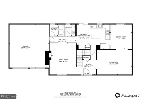 Floorplan - 2603 Oakledge Ct, Vienna, VA 22181 photo 2 of 4
