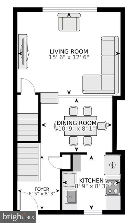 Floorplan - 5845 Rexford Dr #721, Springfield, VA 22152 photo 1 of 3