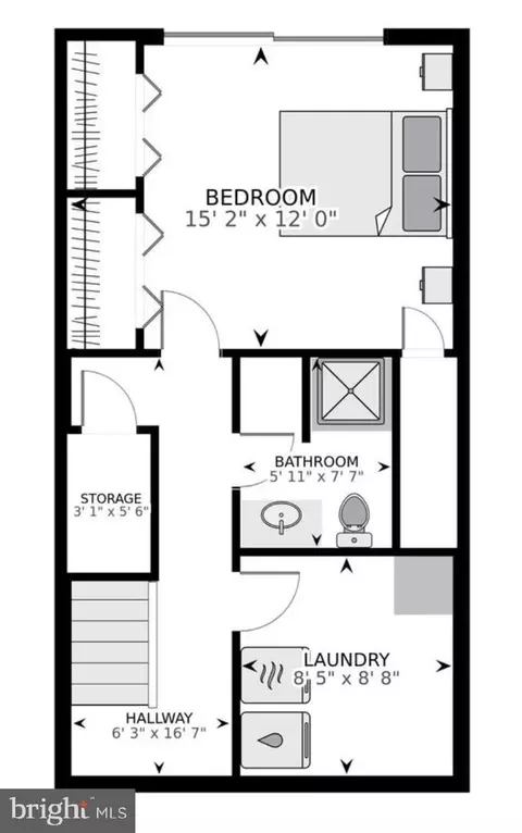Floorplan - 5845 Rexford Dr #721, Springfield, VA 22152 photo 3 of 3