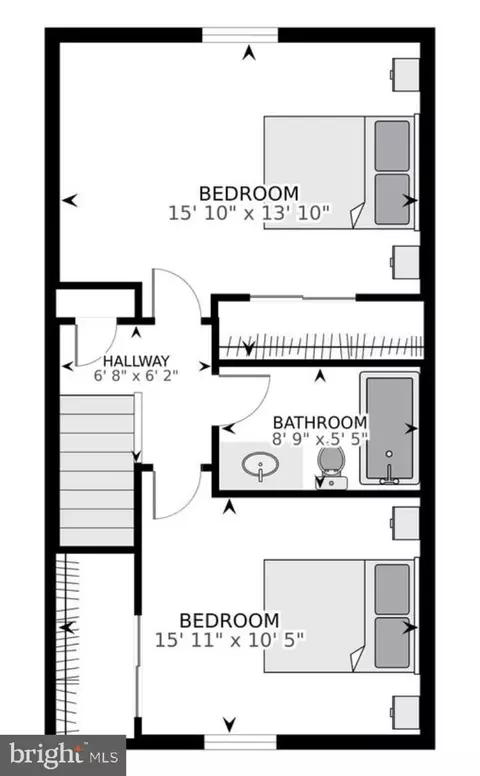 Floorplan - 5845 Rexford Dr #721, Springfield, VA 22152 photo 2 of 3