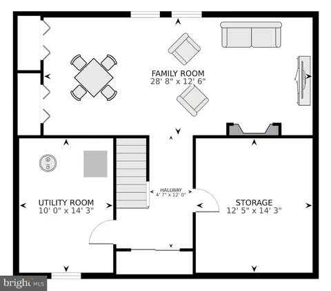 Floorplan - 8532 Lakinhurst Ln, Springfield, VA 22152 photo 3 of 3