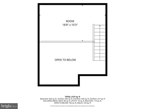 Floorplan - 8144 Cliffview Ave, Springfield, VA 22153 photo 3 of 5