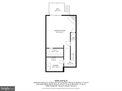 Floorplan - 8144 Cliffview Ave, Springfield, VA 22153 photo 5 of 5