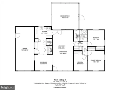 Floorplan - 7422 Axton St, Springfield, VA 22151 photo 1 of 1