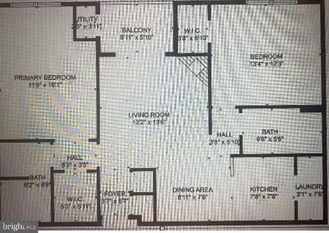 Floorplan - 1570 Spring Gate Dr #7203, Mclean, VA 22102 photo 1 of 1