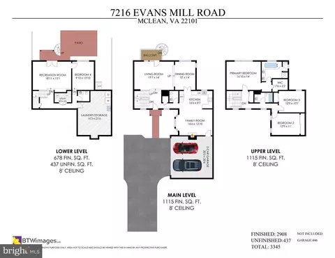 Floorplan - 7216 Evans Mill Rd, Mclean, VA 22101 photo 1 of 4
