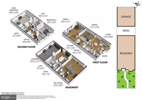 Floorplan - 6659 Madison Mclean Dr, Mclean, VA 22101 photo 1 of 1