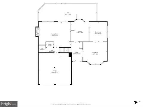 Floorplan - 8906 Tailcoat Ct, Springfield, VA 22153 photo 2 of 4