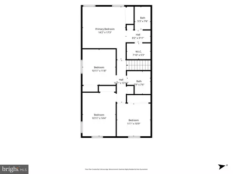 Floorplan - 8906 Tailcoat Ct, Springfield, VA 22153 photo 3 of 4