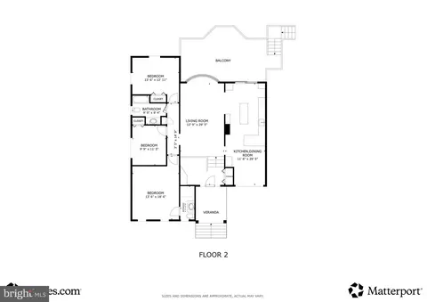 Floorplan - 6006 Merryvale Ct, Springfield, VA 22152 photo 2 of 3