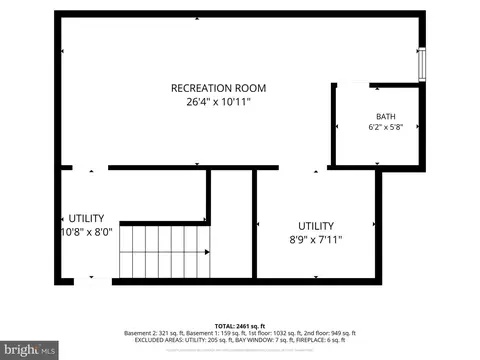 Floorplan - 7506 Irene Ct, Springfield, VA 22153 photo 4 of 4