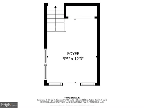 Floorplan - 7506 Irene Ct, Springfield, VA 22153 photo 2 of 4