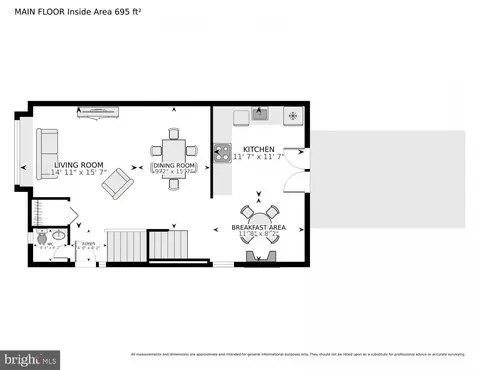 Floorplan - 7265 Kousa Ln, Springfield, VA 22152 photo 2 of 4